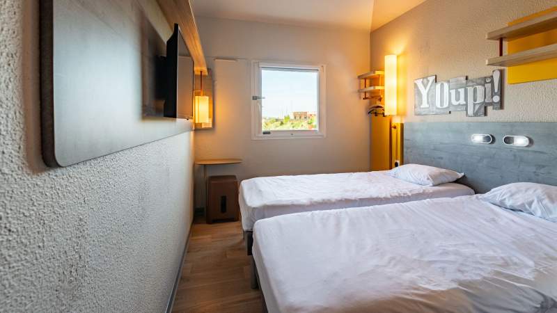 Ibis Budget Reims Thillois · Hôtel 2 étoiles · Chambre twin